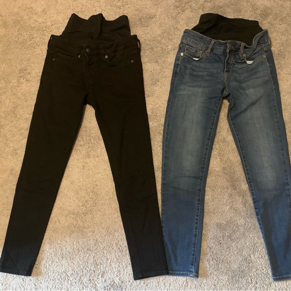 Blanqi Postpartum support jeans - Size 4 - 2 pairs for $80